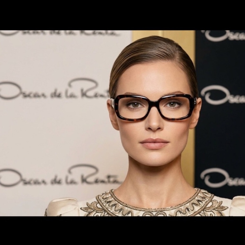 Authentic Oscar de la Renta signature designer prescription eyeglasses frames